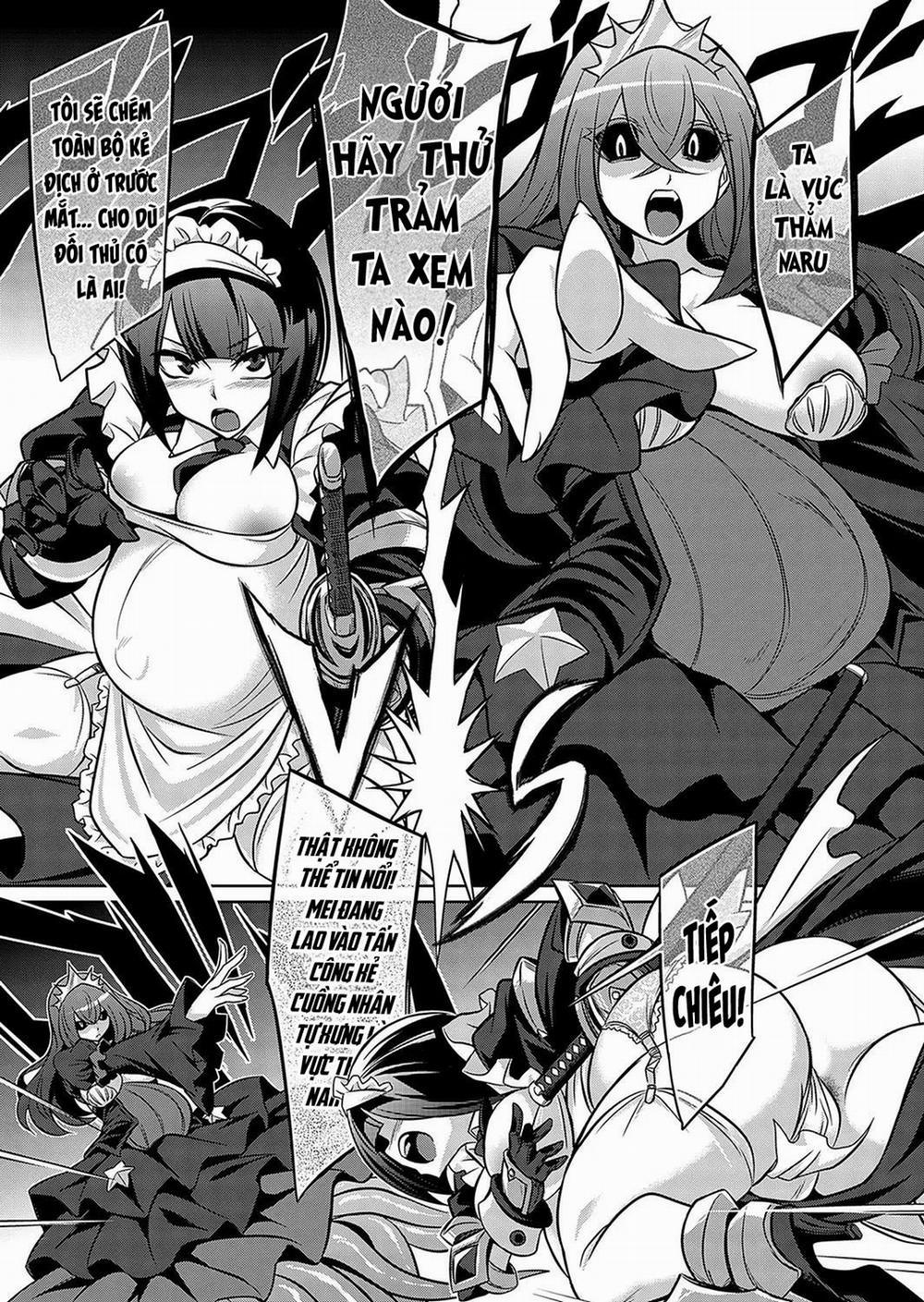 クイーン オブ スレイヴス ダッシュ 忍者とぷにあなが出会ってやっぱりバトル妊婦 4 trang 4