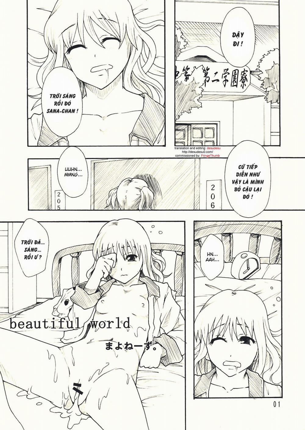 1 Thế Giới Tươi Đẹp (Beautiful World) Oneshot trang 2