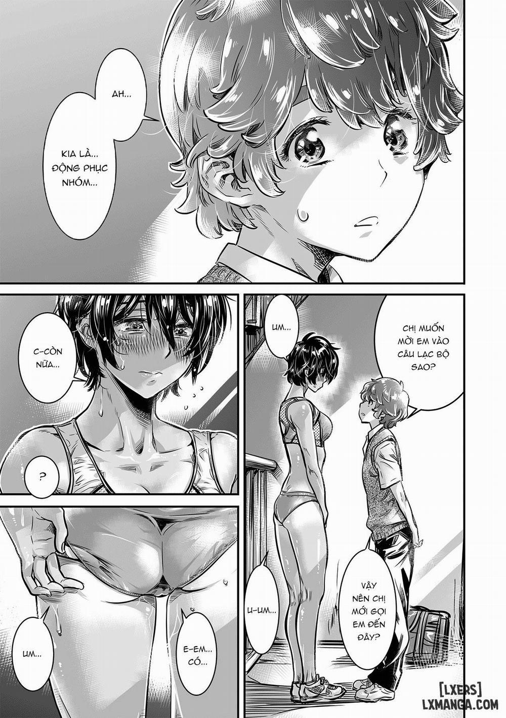 175cm Tall Track and Field Girl Really Wants to Drink Her Kouhai’s Semen Oneshot trang 10