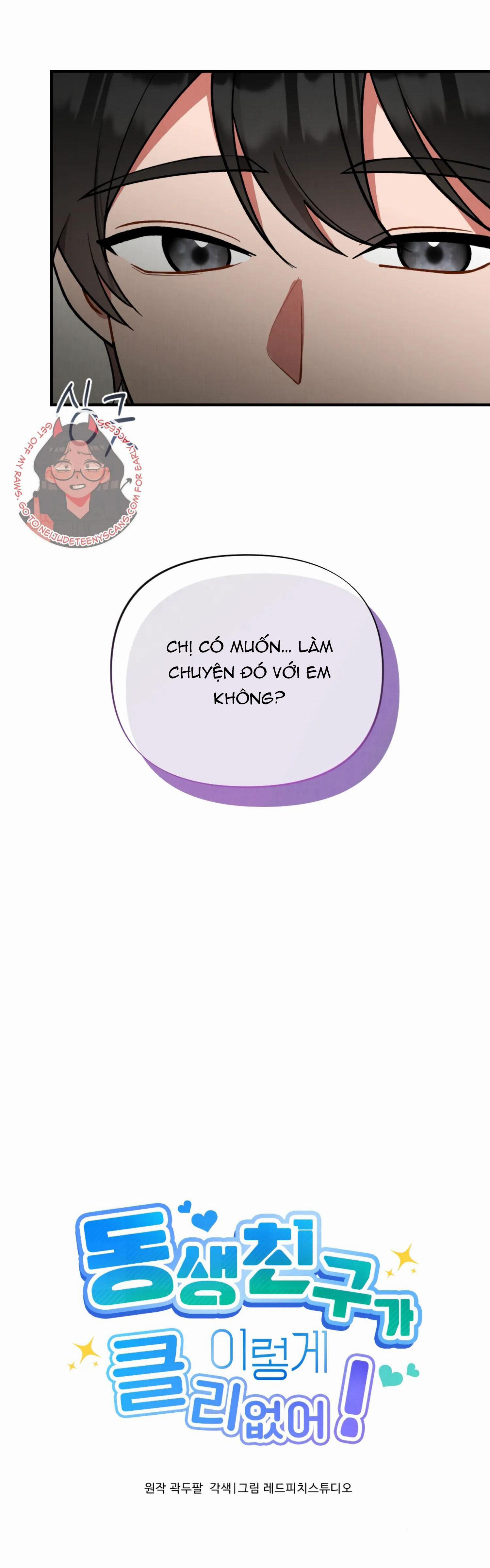 [18+] Bạn Của Em Trai Không Thể To Như Vậy! 3.1 trang 29