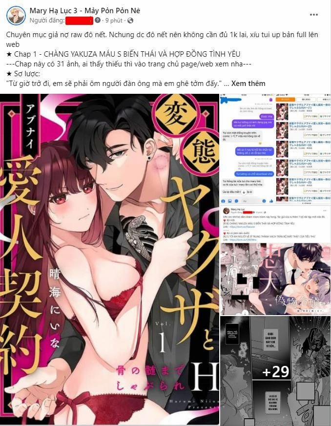 [18+] Chàng Yakuza Máu S Biến Thái Và Hợp Đồng Tình Yêu 1.2 trang 0