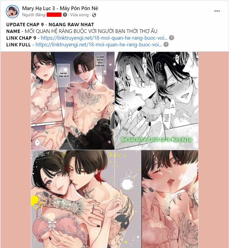 [18+] Mối Quan Hệ Ràng Buộc Với Người Bạn Thời Thơ Ấu 9.2 trang 13