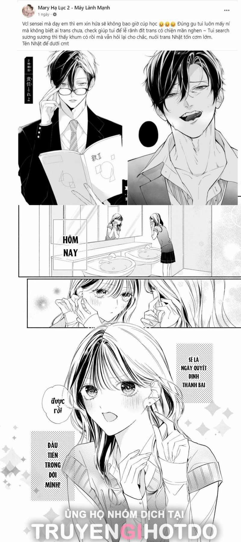 [18+] Thầy Ơi Hãy Ngã Vào Lòng Em Đi! 1.1 trang 4
