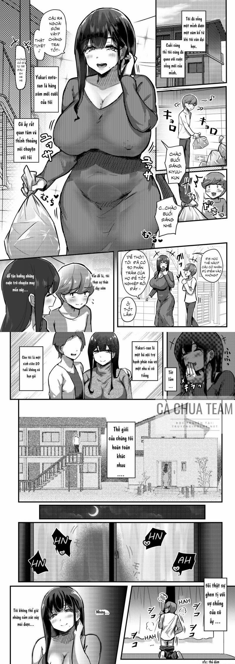 [18+] Tôi Phải Làm Cách Nào Để Đối Phó Với Cô Vợ Hàng Xóm 1 trang 1