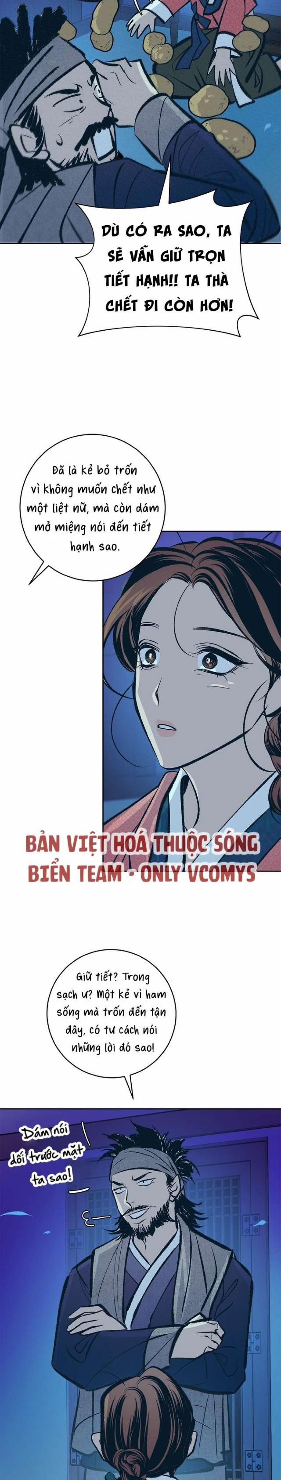 [ 18+ ] Truyện Người Góa Phụ Buộc Dải Lụa 1 trang 22