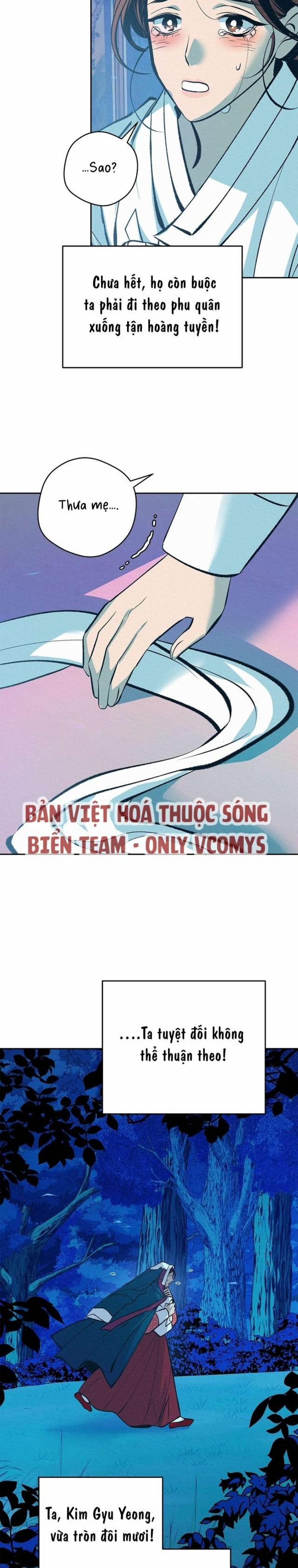 [ 18+ ] Truyện Người Góa Phụ Buộc Dải Lụa 1 trang 4