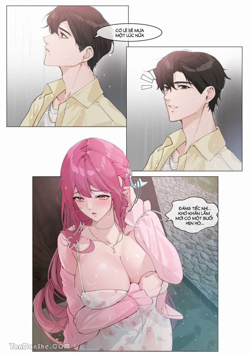 [21+] 0.1% Tình Yêu Vol 1~ Buổi Hẹn Hò Hiếm Có Dưới Gốc Cây Anh Đào, Cho Dù Trời Bỗng Nhiên Đổ Cơn Mưa, Cũng Phải Làm Tình Với Bạn Trai Chờ Mưa Tạnh 2 trang 1