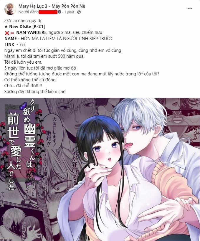 [21+] Hồn Ma La Liếm Là Người Tình Kiếp Trước – Nam Yandere 1.1 trang 1
