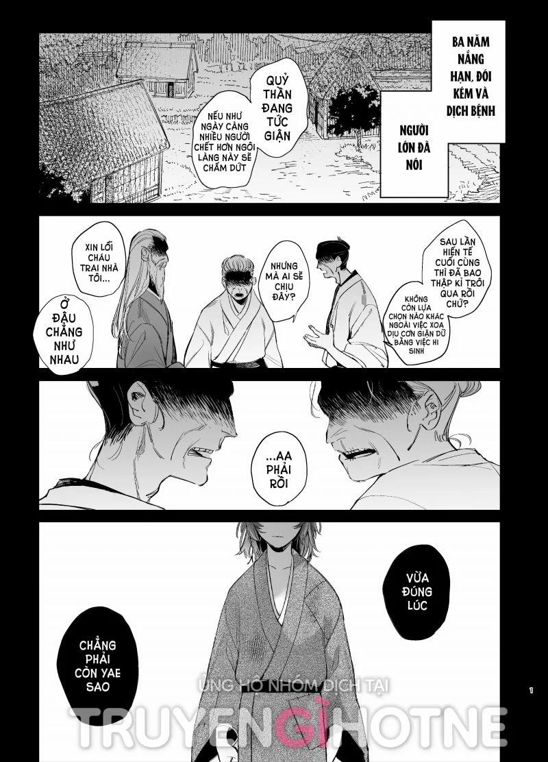 [21+] Người Phụ Nữ Bị Hiến Tế Buộc Phải Giao Cấu Bởi Quỷ Thần Cô Độc. 1.1 trang 1