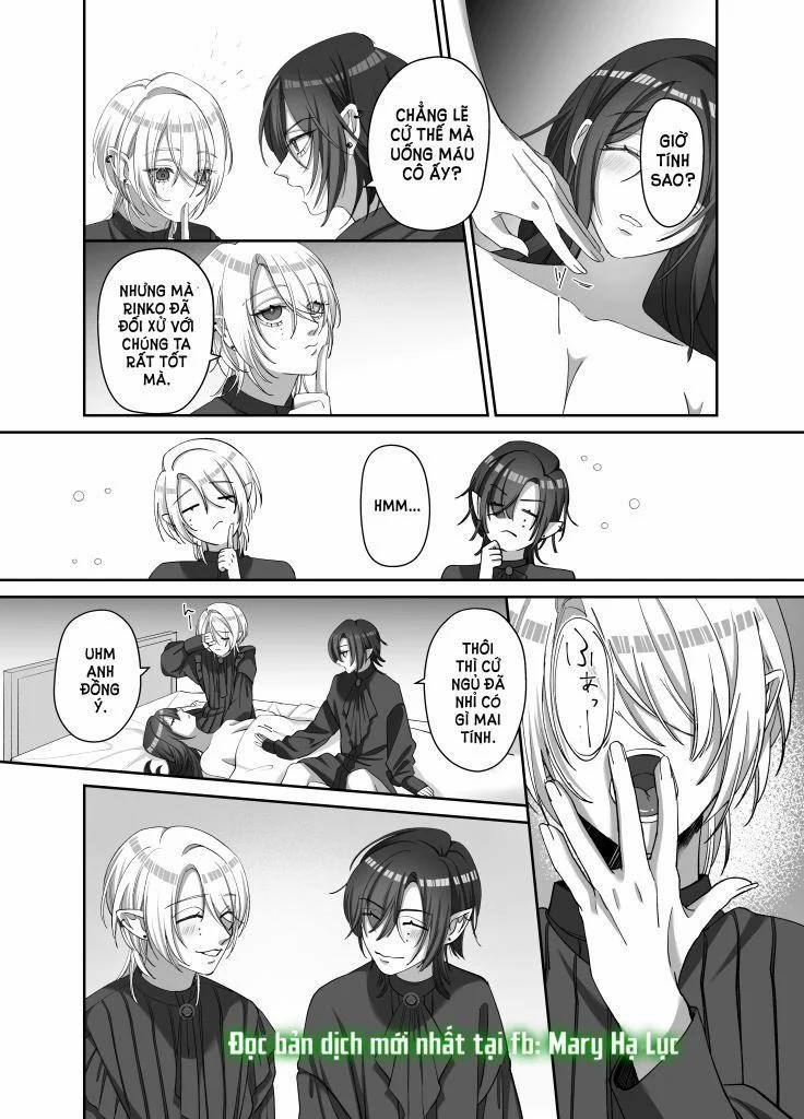 [21+] Phục Vụ Quên Mình Cho Cặp Song Sinh Ma Cà Rồng 2.2 trang 9