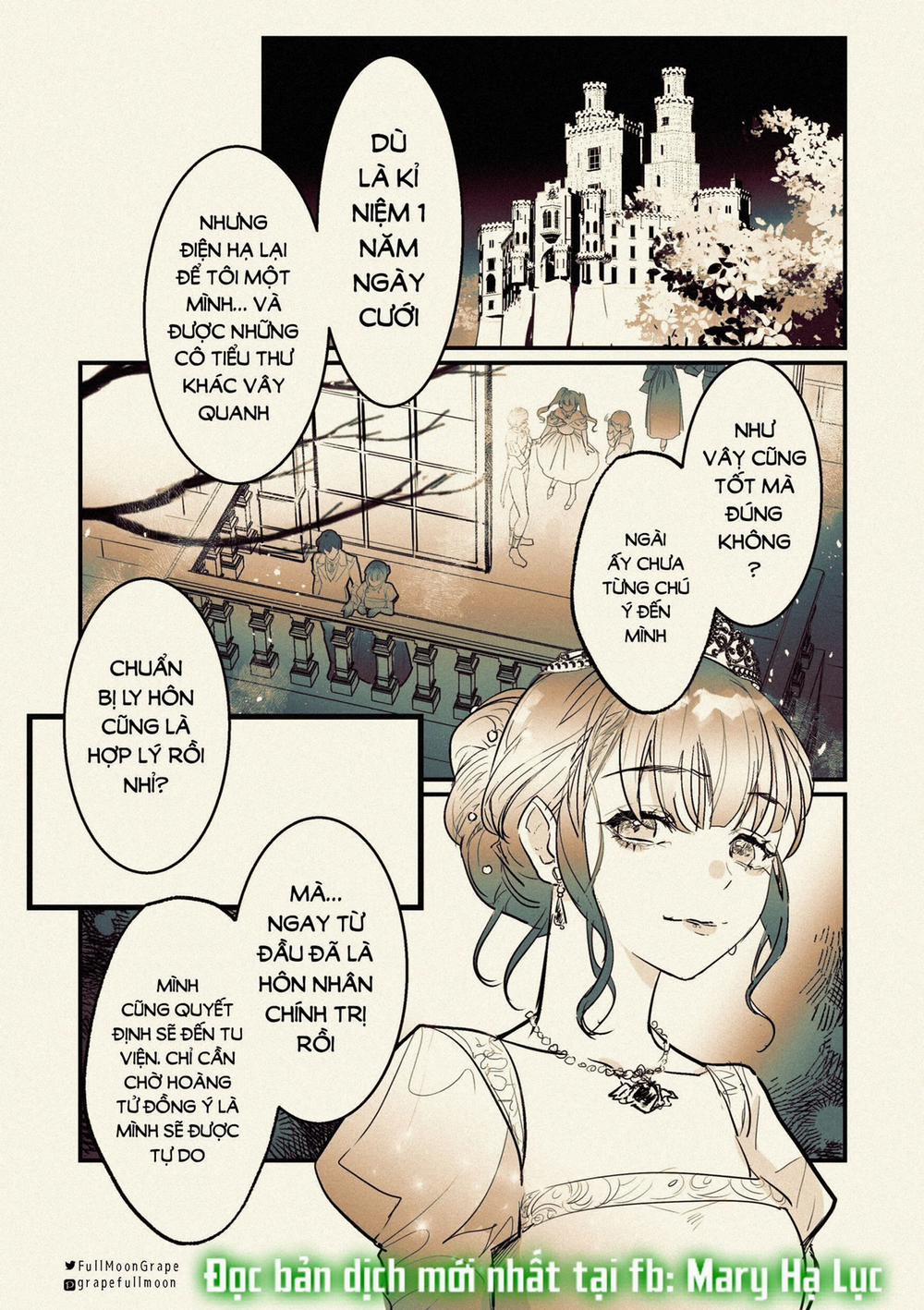 [21+] Porker Face - Vì Là Cuộc Hôn Nhân Chính Trị Với Thái Tử Ở Thế Giới Khác Nên Tôi Muốn Ly Hôn 3.2 trang 9