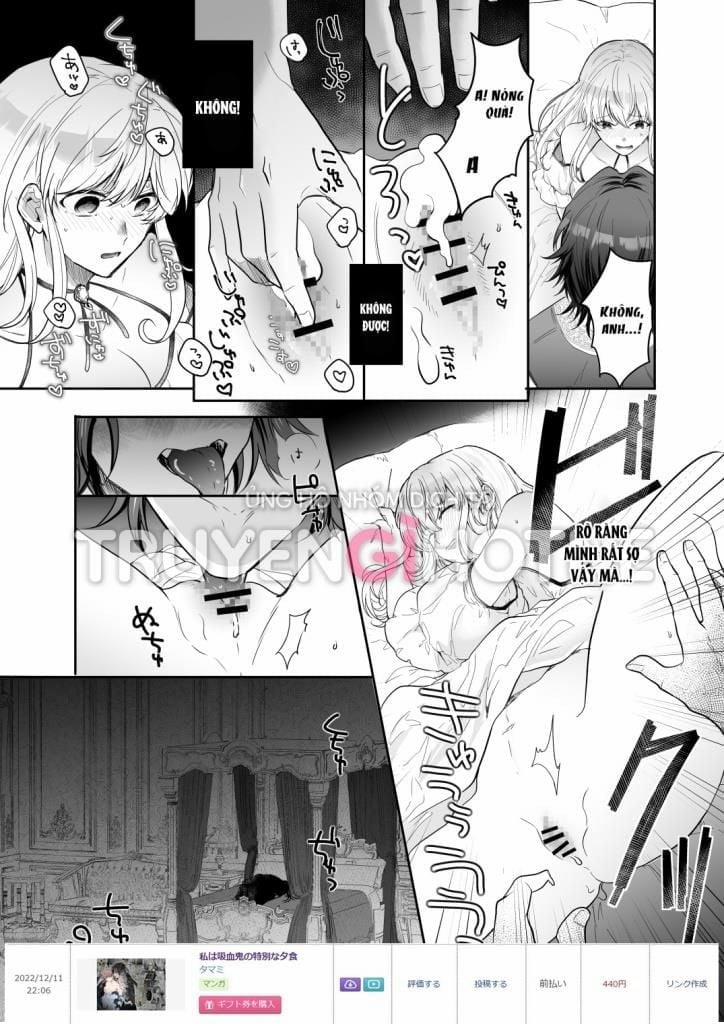 [21+] Tôi Là Buổi Sáng Đặc Biệt Của Ma Cà Rồng 1.1 trang 5