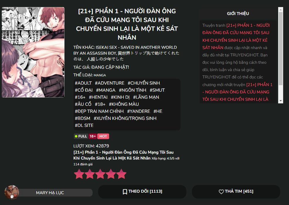 [21+] Xâm Nhập Và Ăn Mòn 1 trang 1