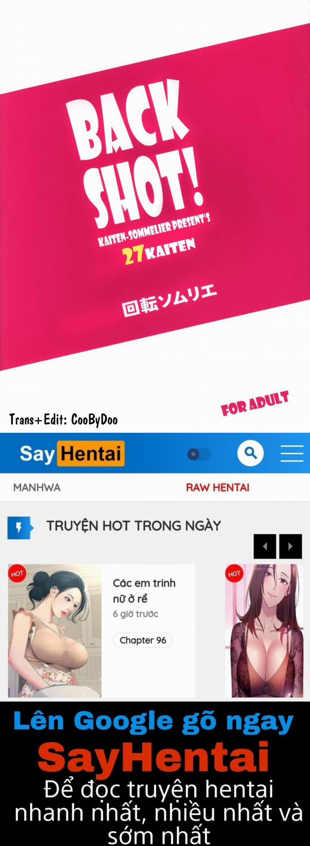 27Kaiten BACK SHOT! Oneshot trang 16