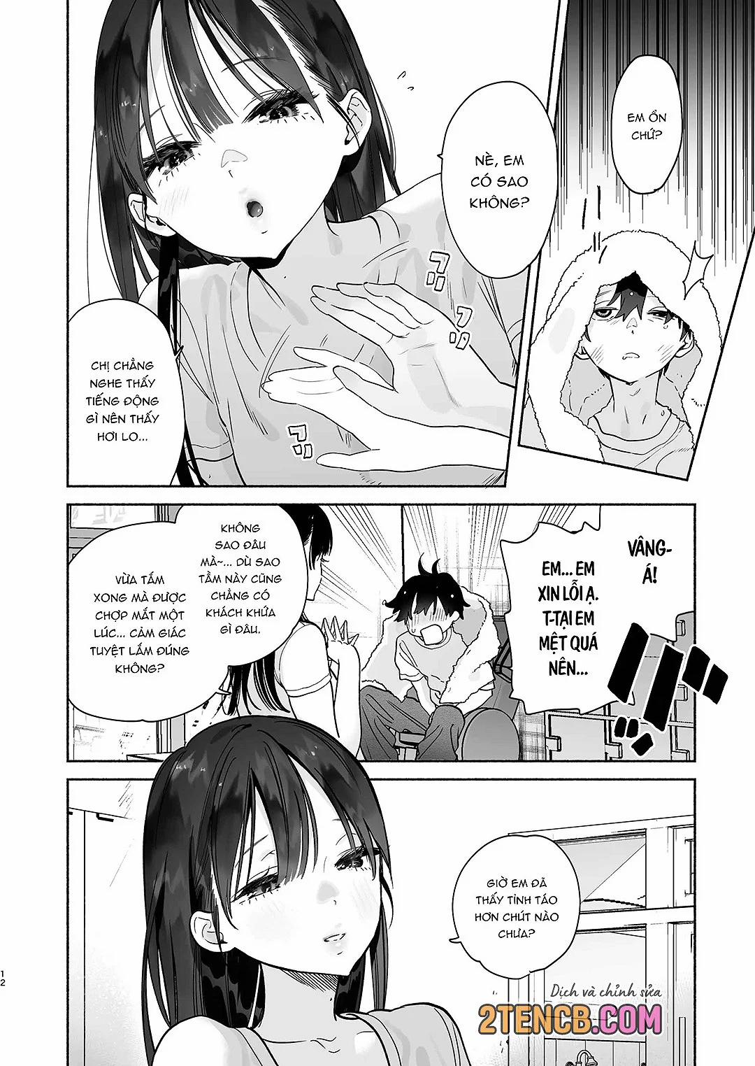 4 ngày hè Giao hòa cùng Chị gái Nhà tắm công cộng Oneshot trang 10