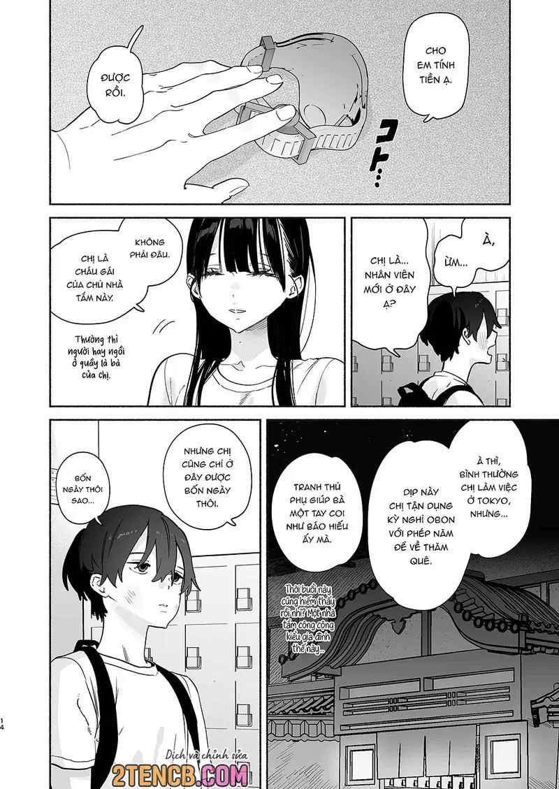 4 ngày hè Giao hòa cùng Chị gái Nhà tắm công cộng Oneshot trang 12