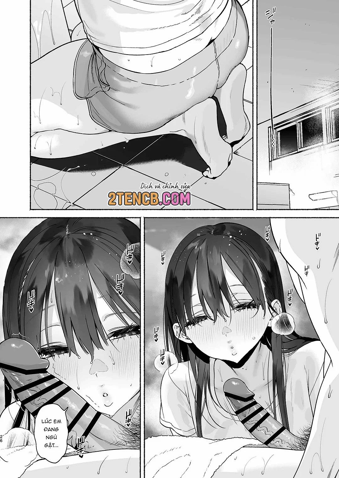 4 ngày hè Giao hòa cùng Chị gái Nhà tắm công cộng Oneshot trang 24