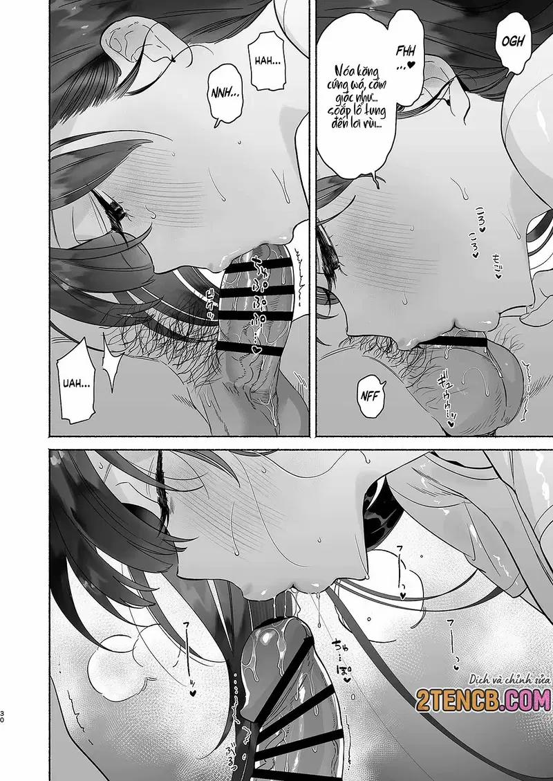 4 ngày hè Giao hòa cùng Chị gái Nhà tắm công cộng Oneshot trang 28