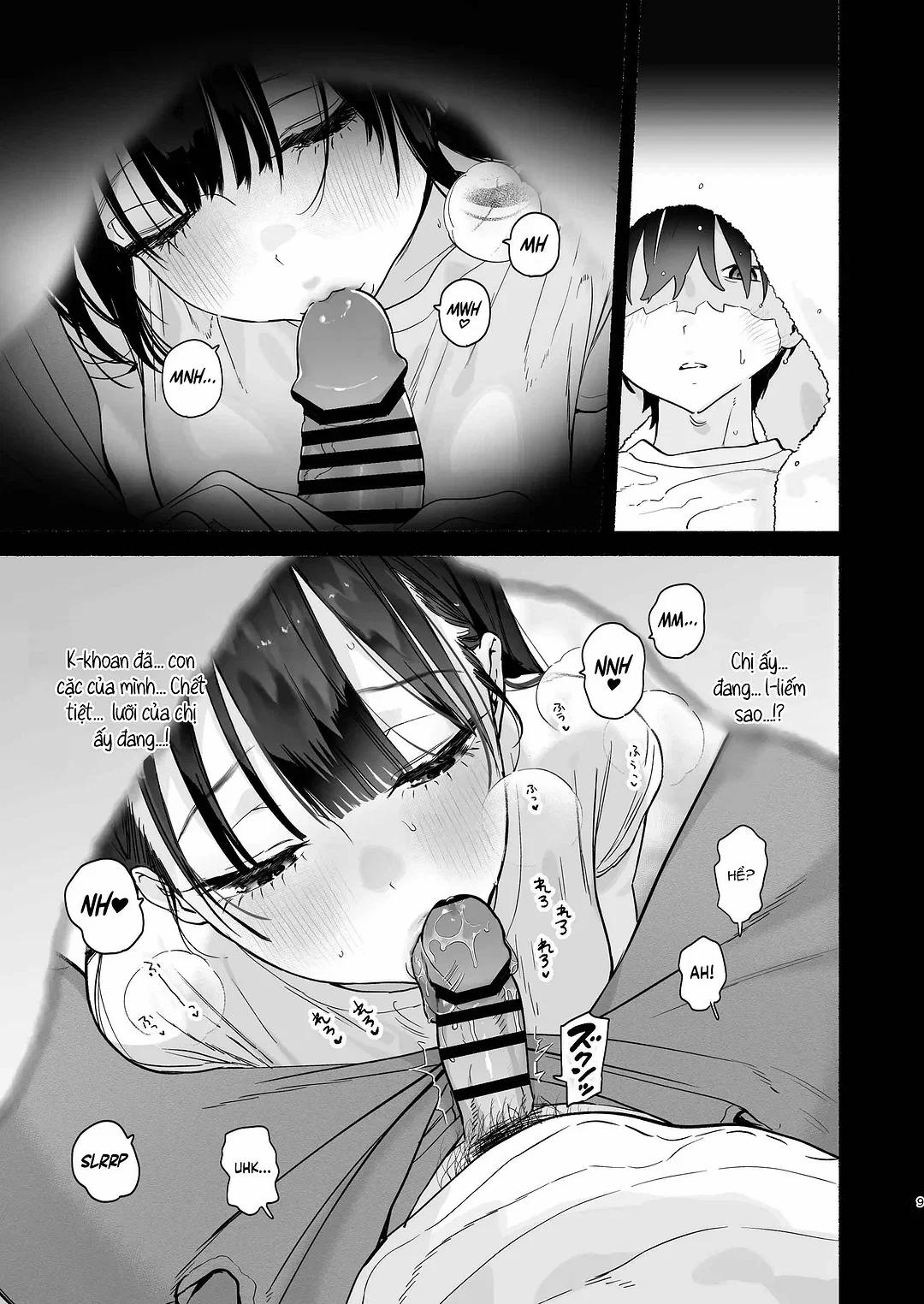 4 ngày hè Giao hòa cùng Chị gái Nhà tắm công cộng Oneshot trang 7