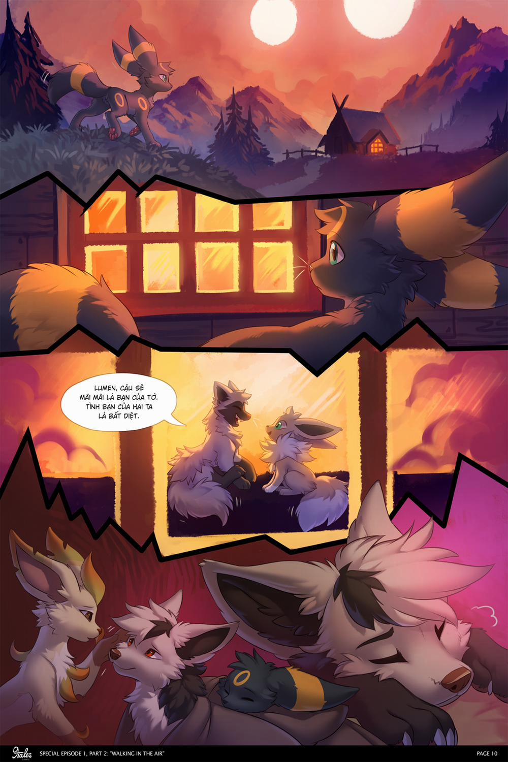 9Tales 5 - (TT) 0 1 P2: Dạo bước trên không trang 12