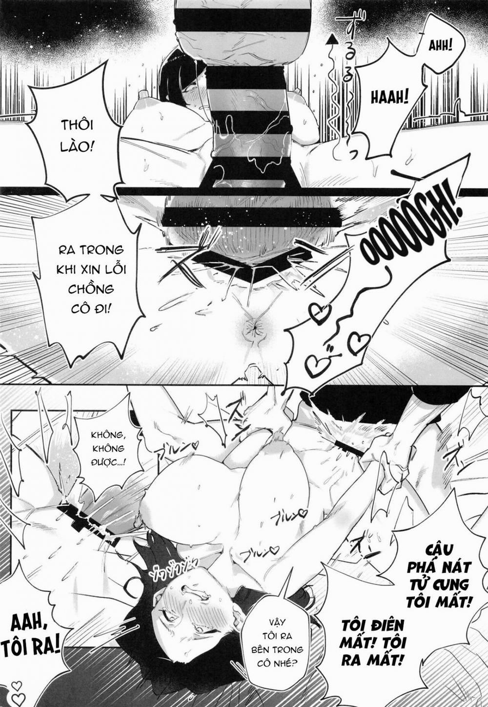 A Big Breasted Wife Having Raw Sex With a Handsome Young Man Oneshot trang 14