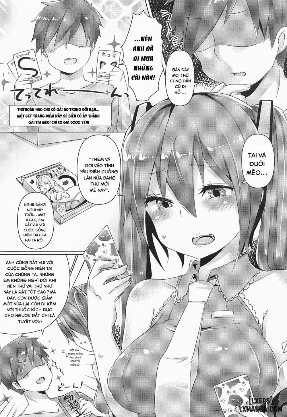 A Book About Installing a Catgirl Plugin and Having Lovey-Dovey Sex With Miku-chan Oneshot trang 3