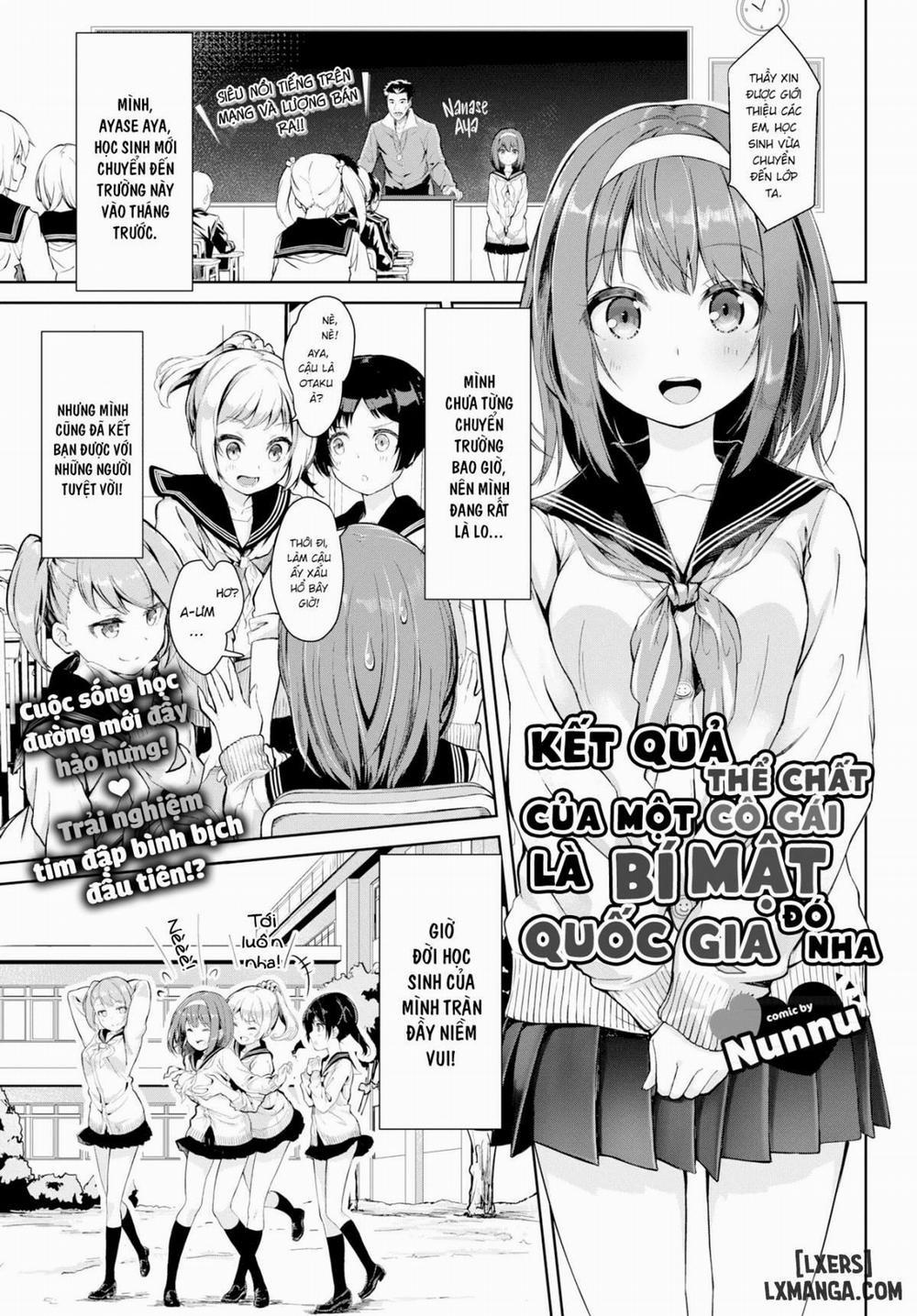 A Girl's Physical Results are Top Secret Oneshot trang 2