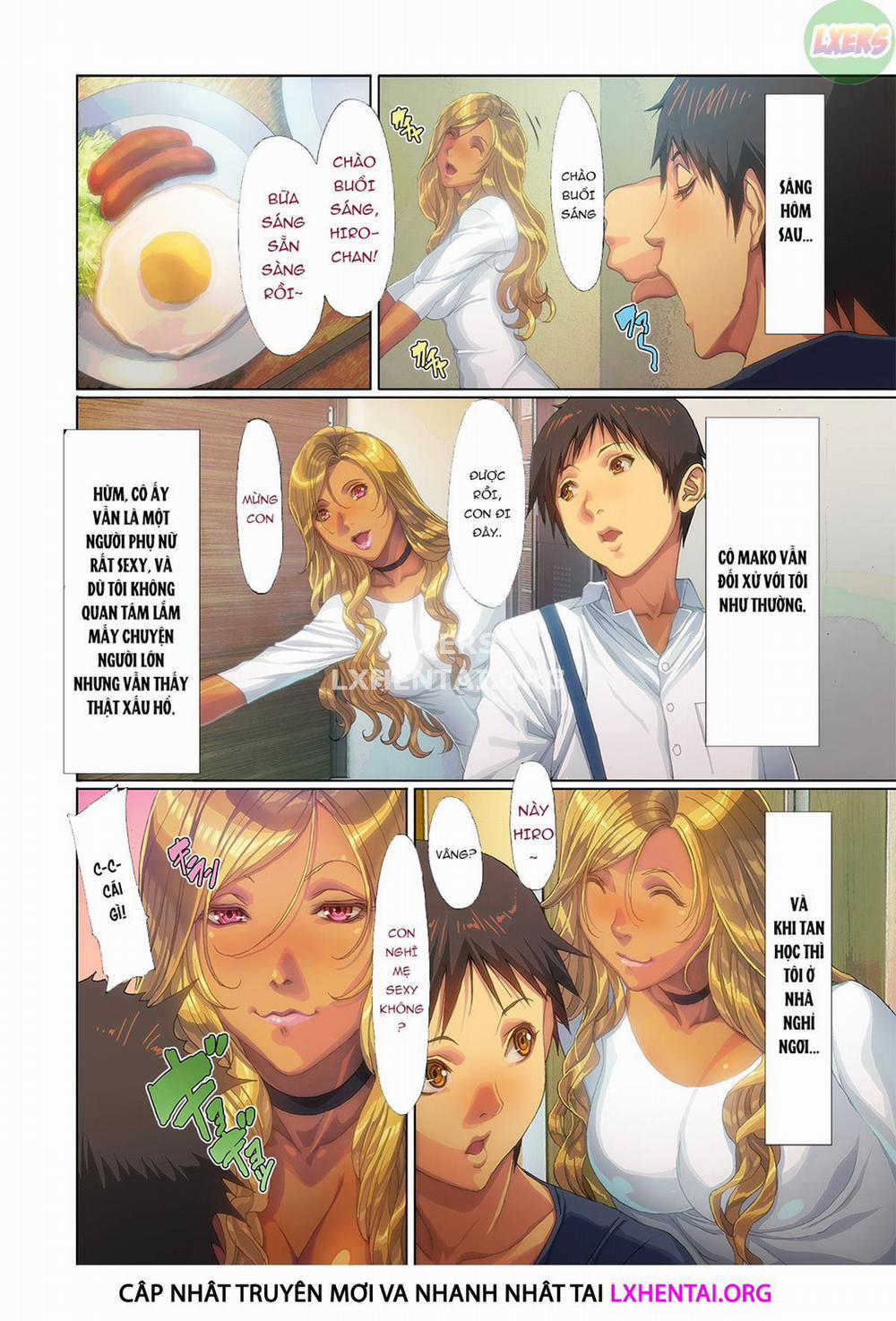 A Gyaru Mom Showed Up At My House!! 1 trang 10