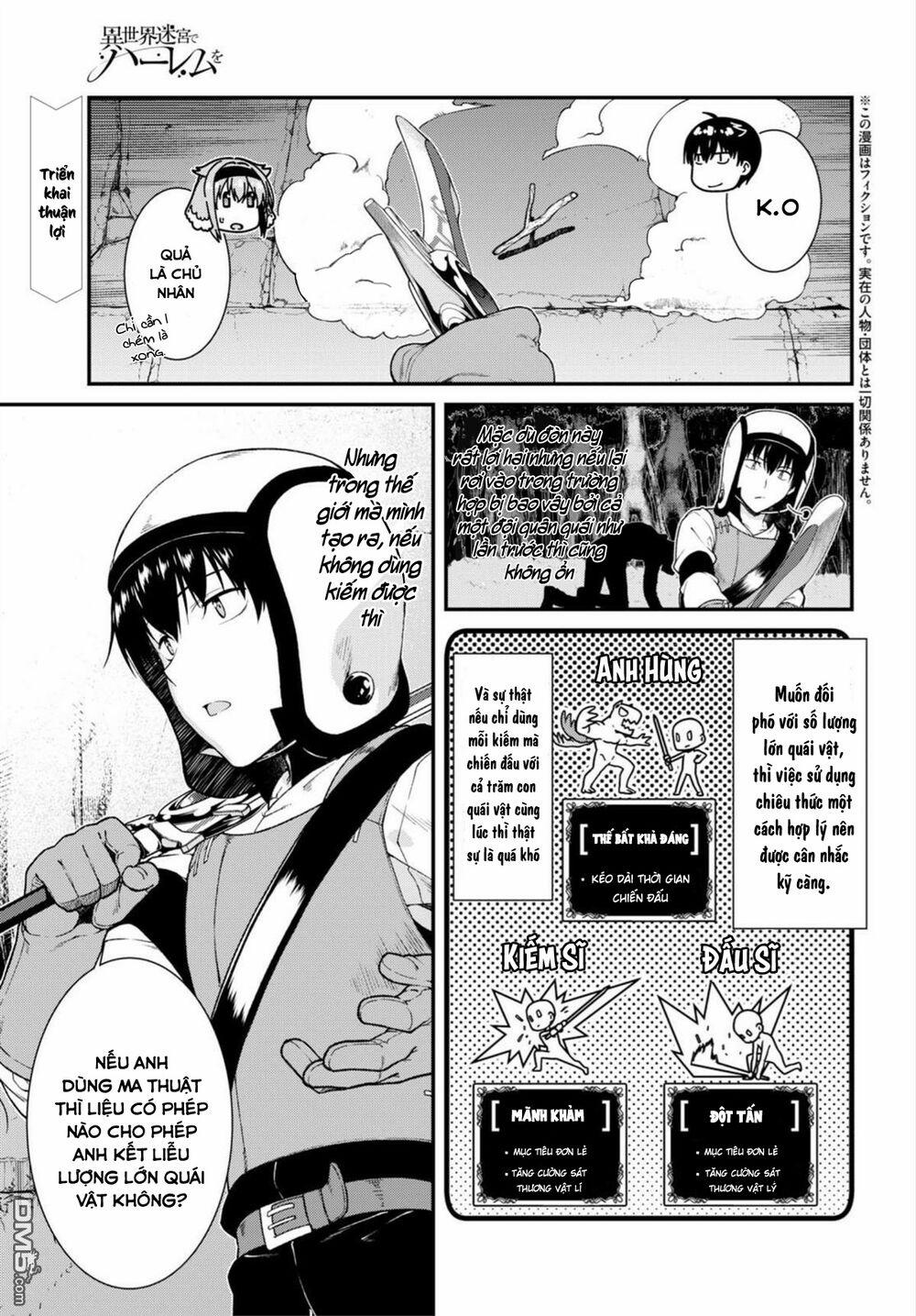 A Harem in the Fantasy World Dungeon 7.3 trang 5