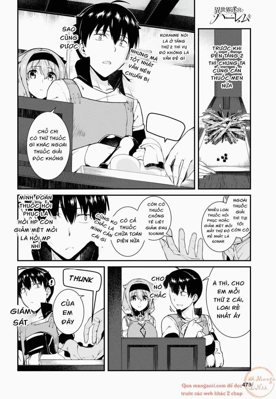 A Harem in the Fantasy World Dungeon 9 trang 1