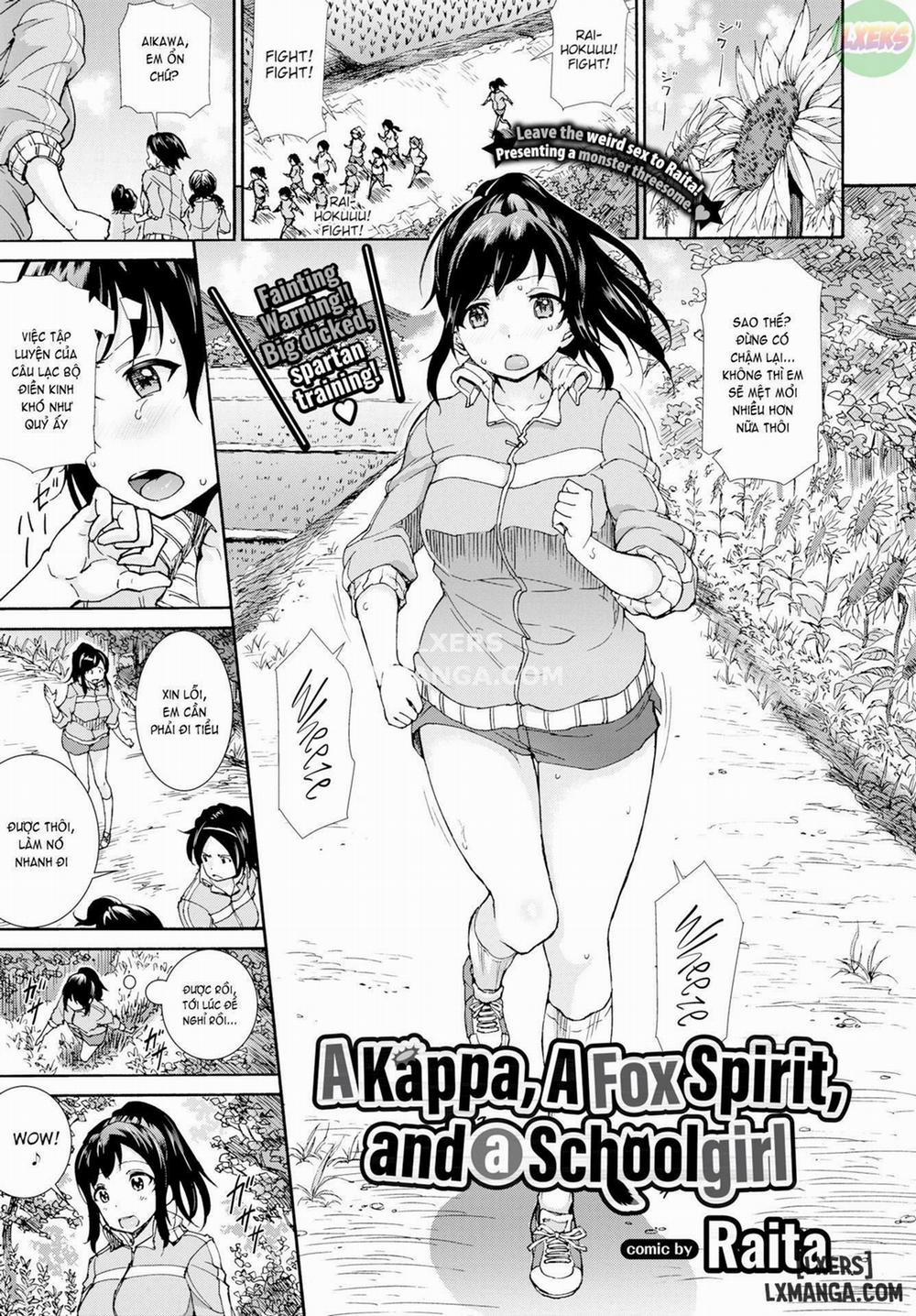 A Kappa, A Fox Spirit, and a Schoolgirl Oneshot trang 0