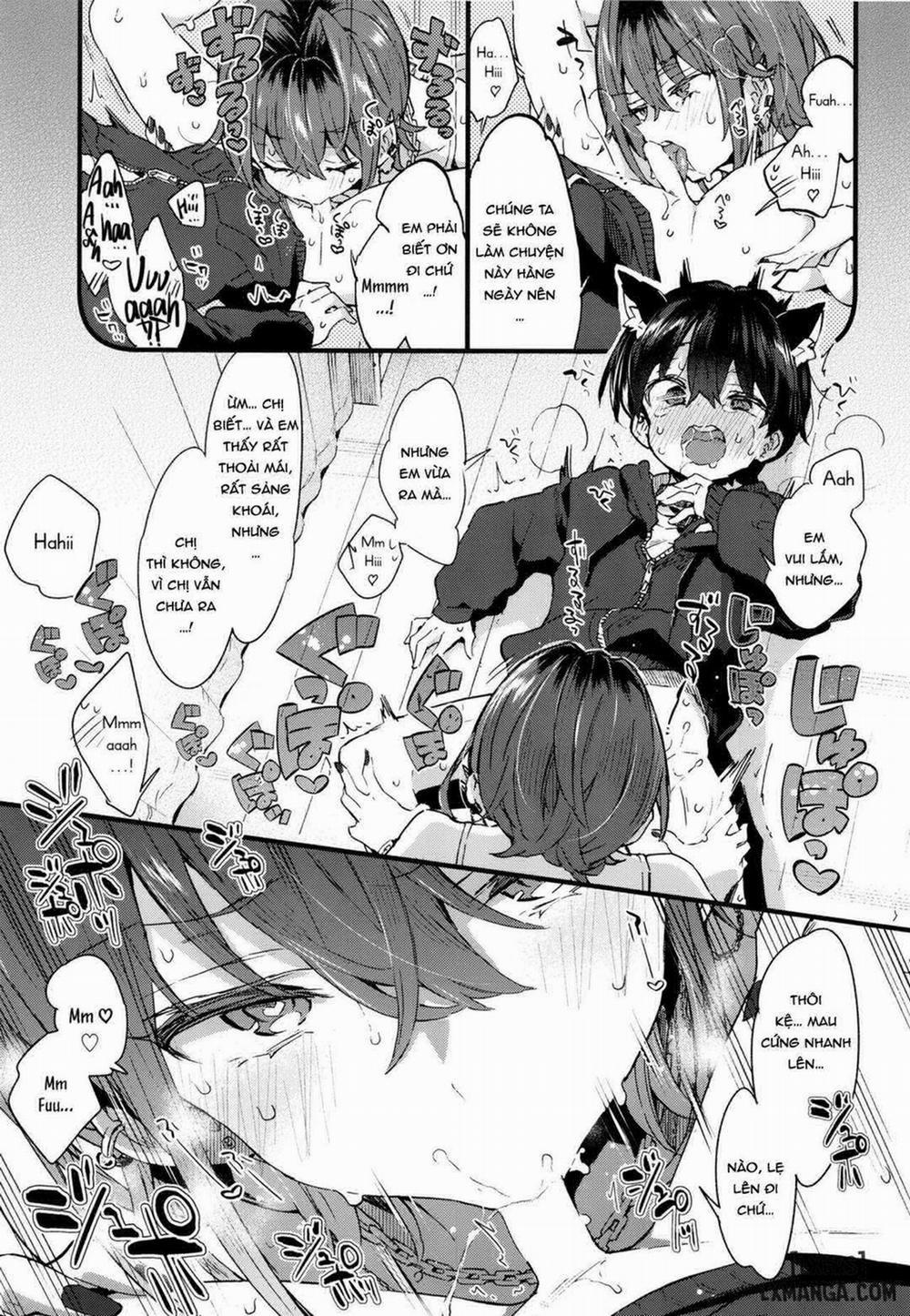 A kind of scary onee-san took me in as her pet Oneshot trang 27
