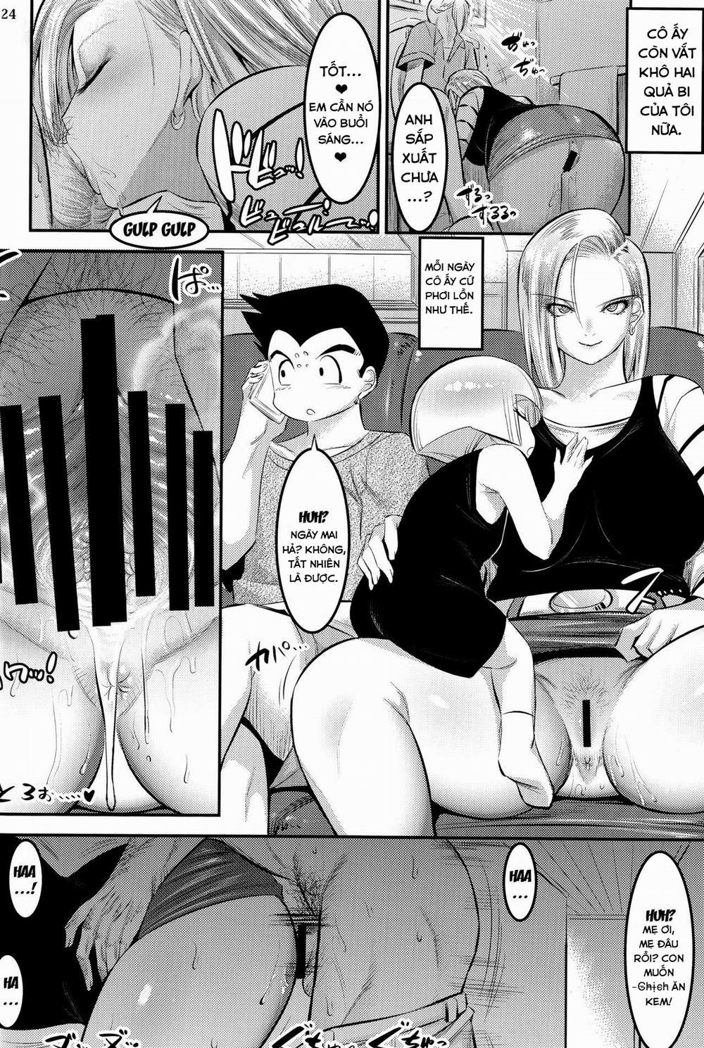 A Story About How Android 18 Squeezes Me Dry Everyday (Dragon Ball Z) Oneshot trang 22