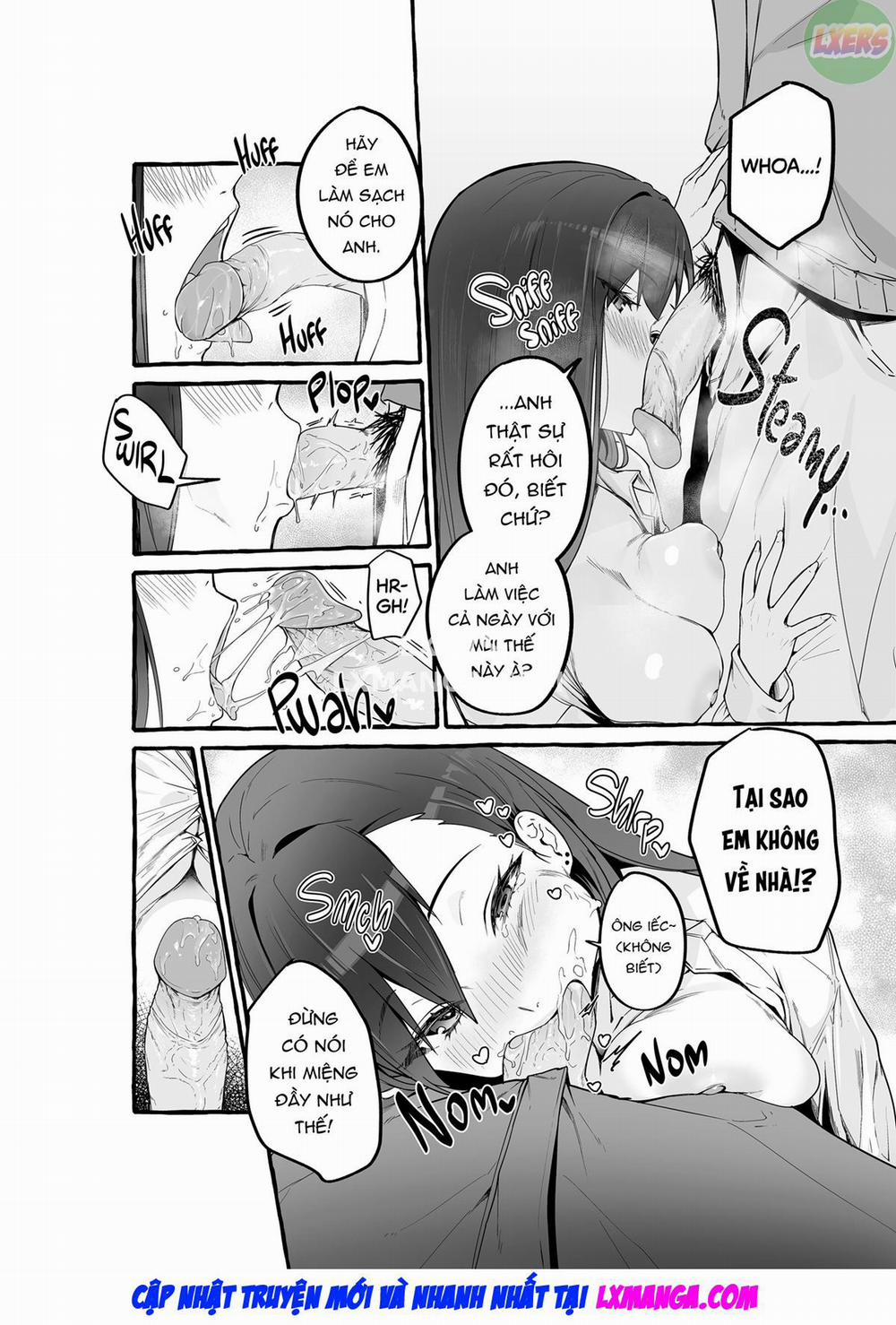 A Story About How I Let My Busty Ex-Girlfriend Stay Over And Got Milked Dry In Return. Oneshot 0 Không che trang 33