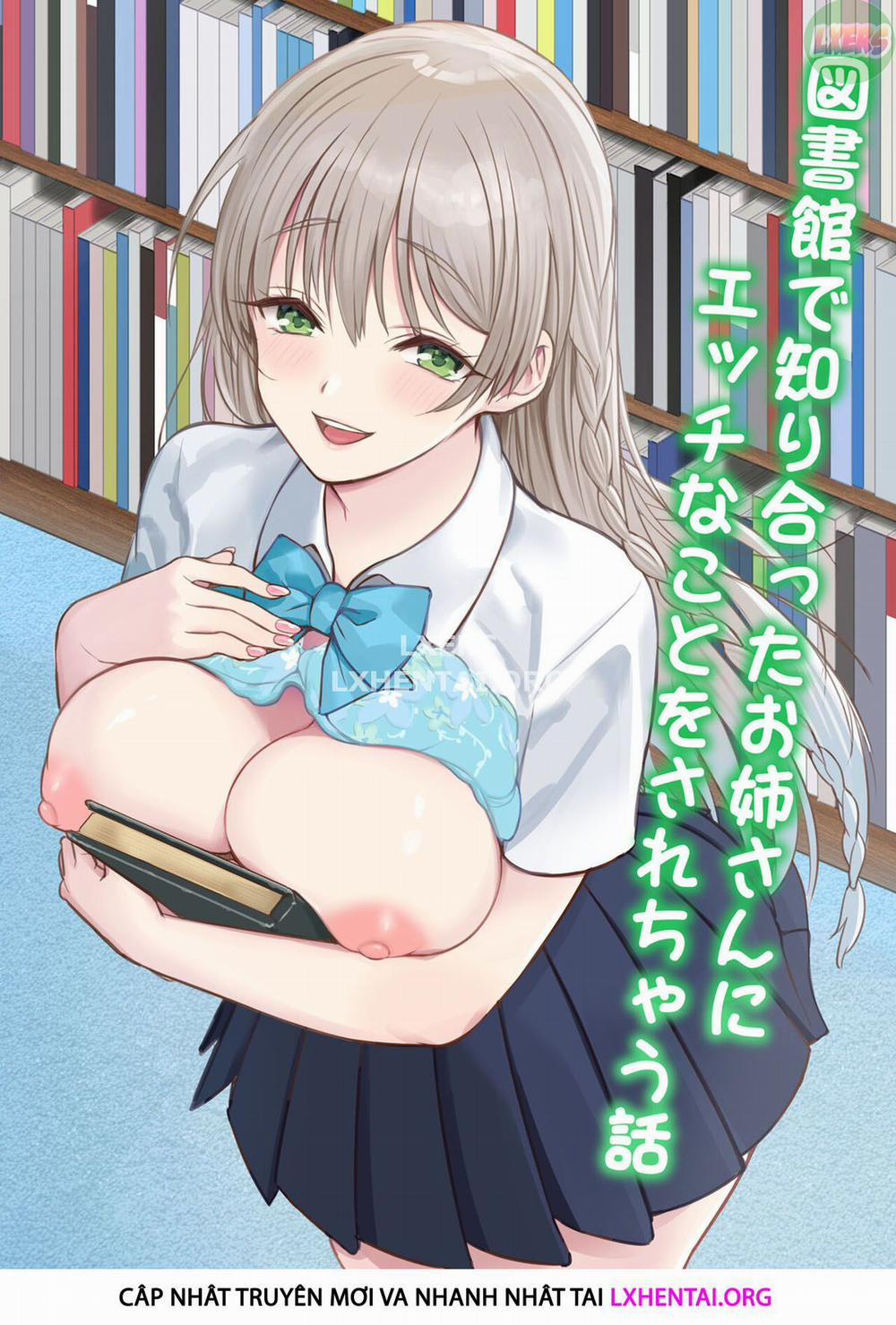 A Story About the Lewd Things the Onee-San I Met at the Library Does to Me Oneshot trang 3