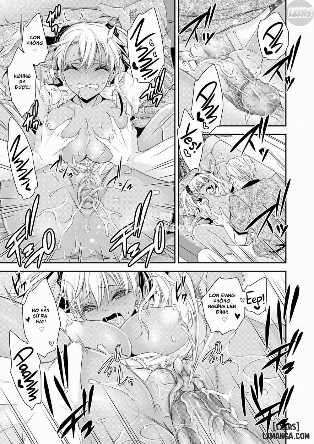 A Tanned Kogal Who's Into Her Friend's Dad Oneshot trang 14