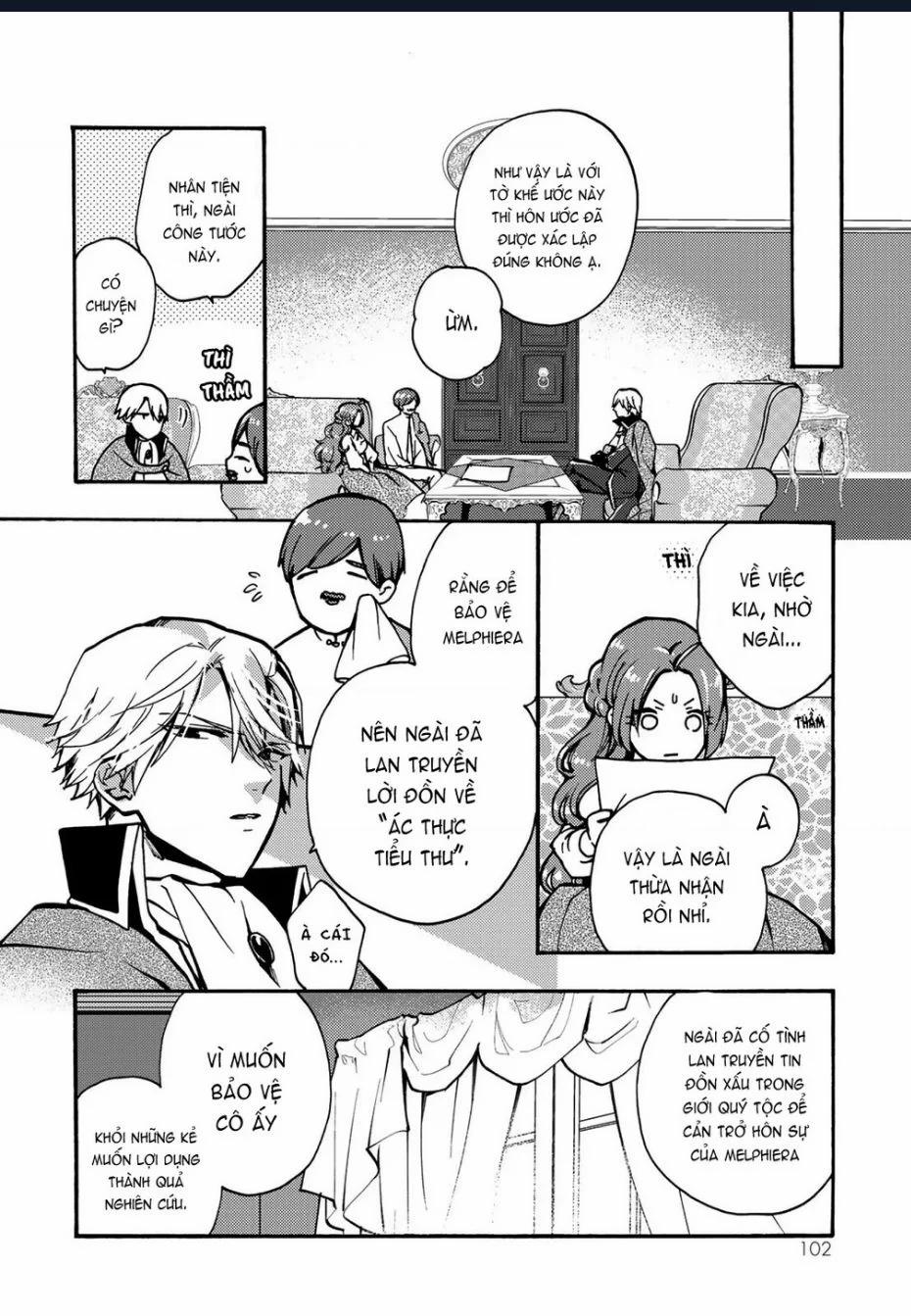 Ác Thực Tiểu Thư Và Cuồng Huyết Công Tước (Akujiki Reijou To Kyouketsu Koushaku) 9 trang 4