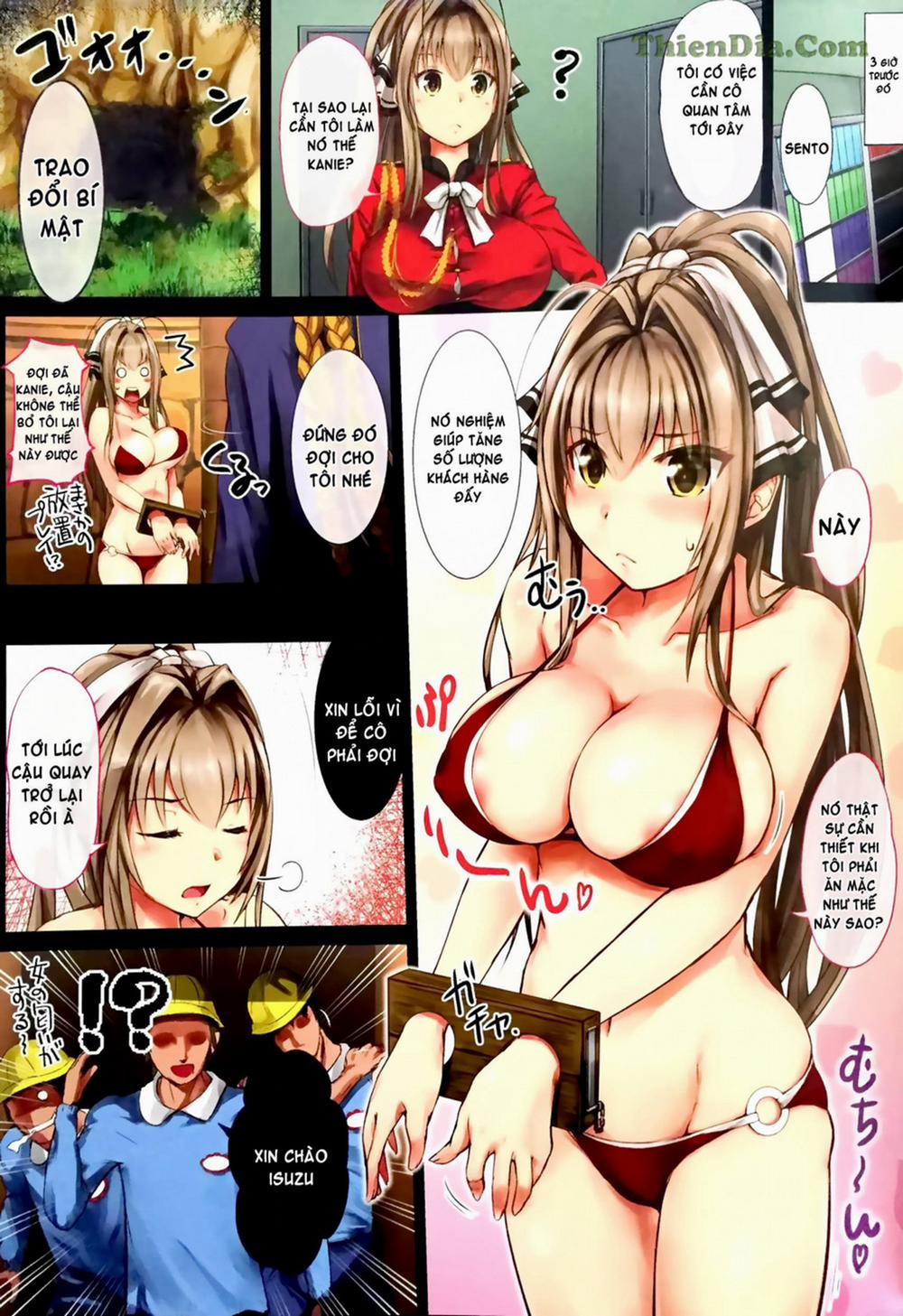 Aegi Burun To Pakkun (Amagi Brilliant Park) Oneshot trang 1