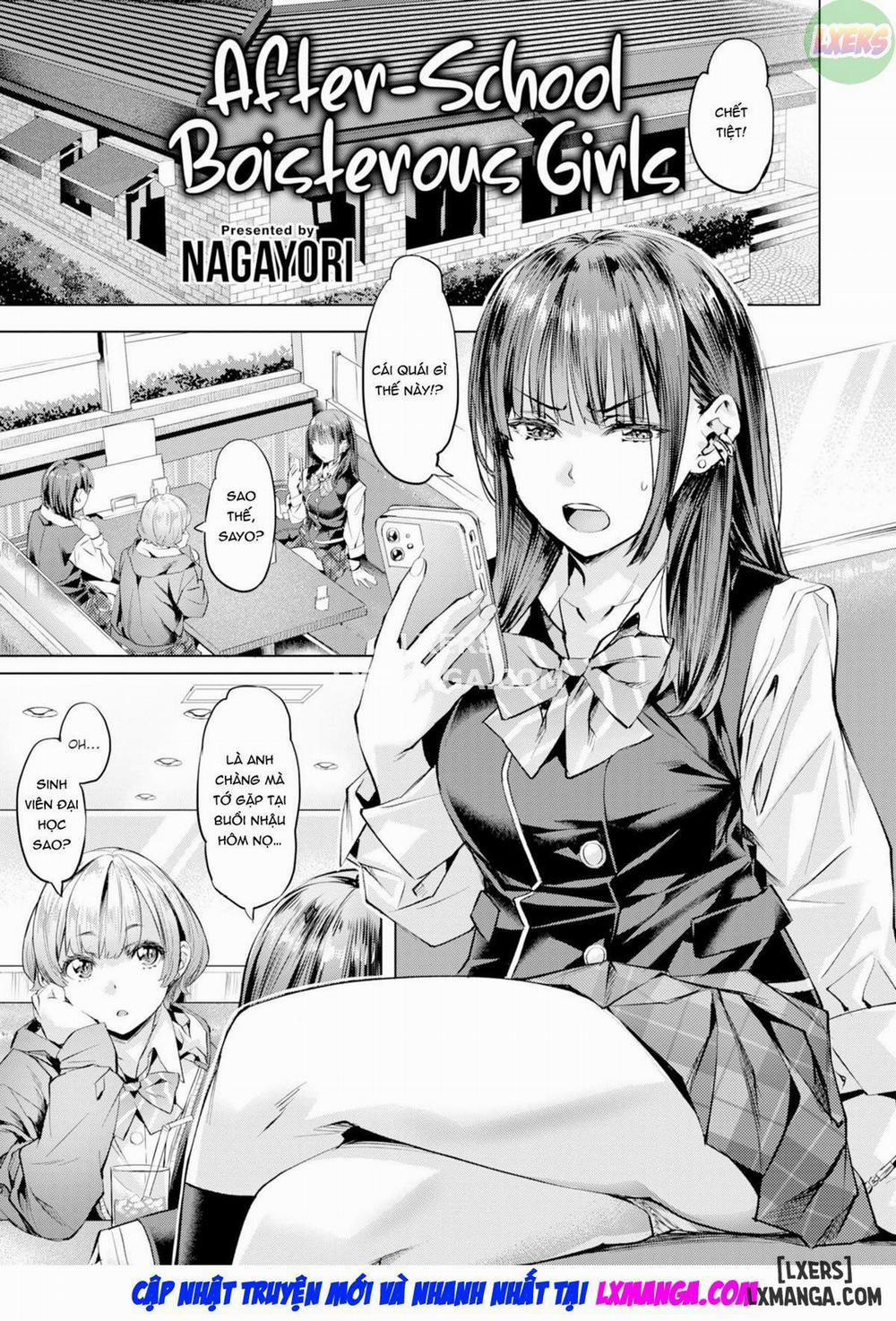 After-School Boisterous Girls Oneshot trang 3