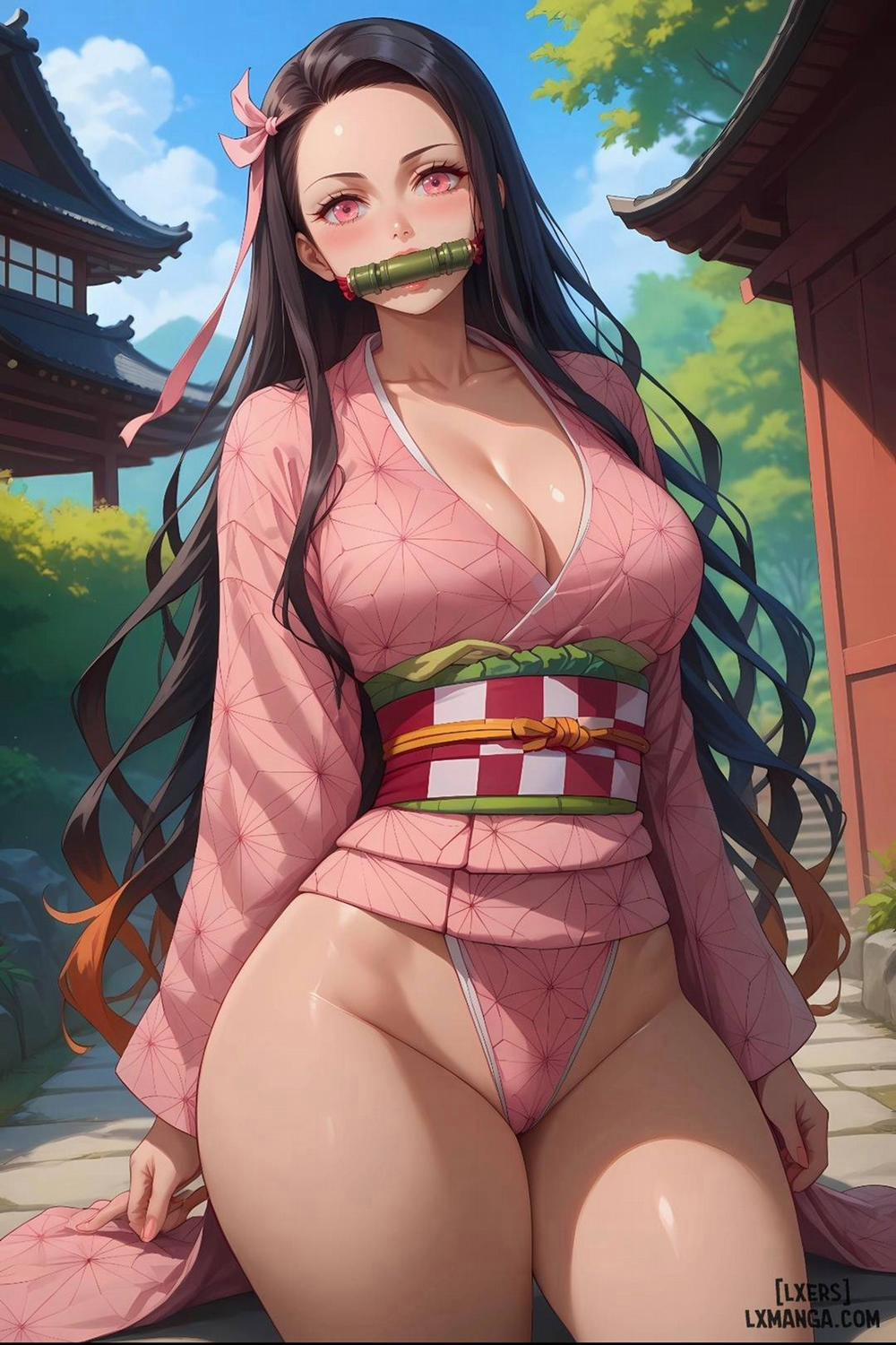 AI Generated (Uncensored) Nezuko (Demon slayer) trang 1