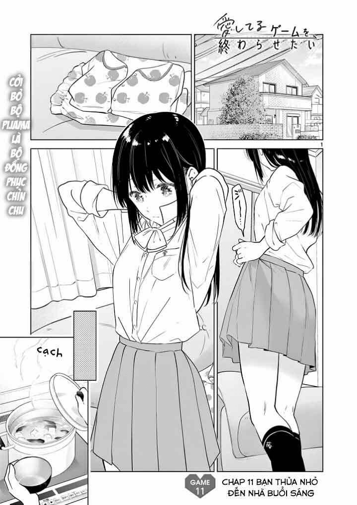 Aishiteru Game Wo Owarasetai 11 trang 1