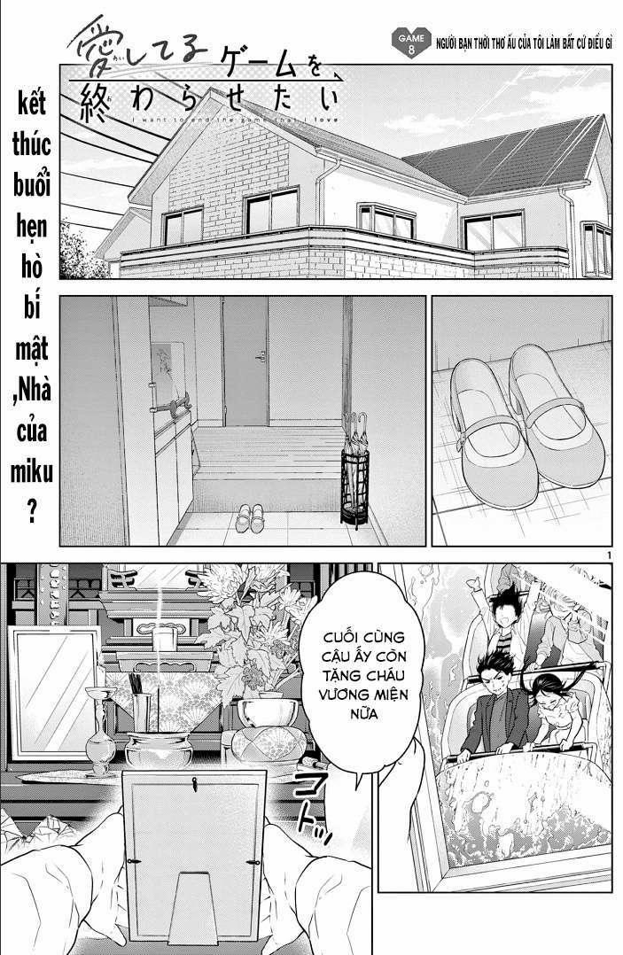 Aishiteru Game Wo Owarasetai 8 trang 1