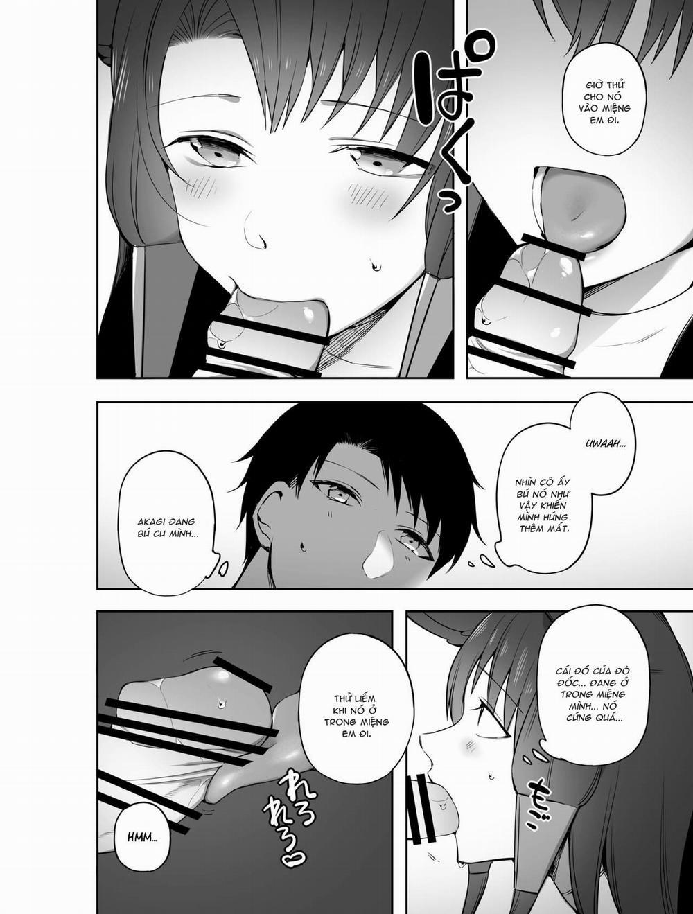 Akagi ni Ochinpo Shaburaseru Hon ( Azur Lane ) Oneshot trang 11