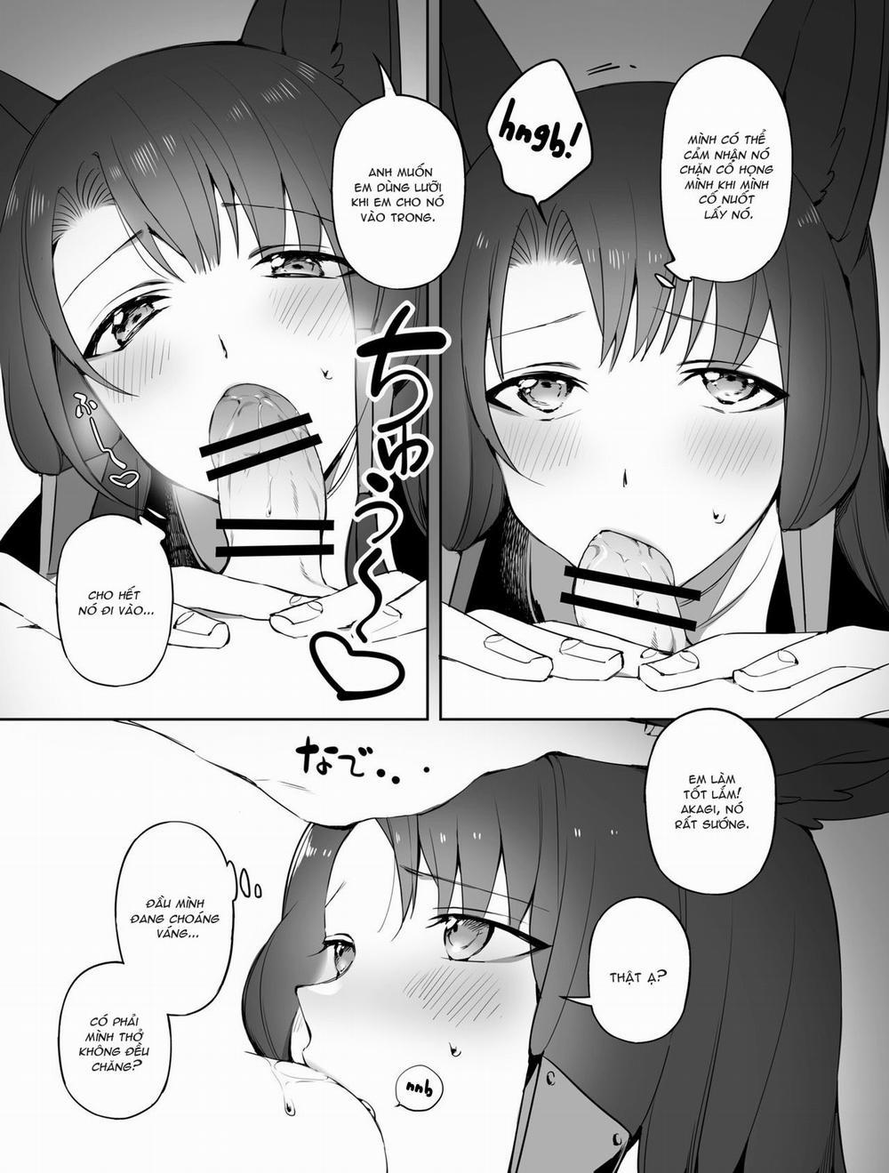 Akagi ni Ochinpo Shaburaseru Hon ( Azur Lane ) Oneshot trang 12
