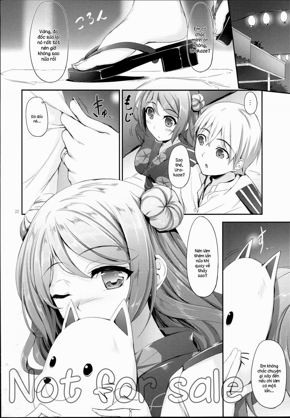 Aki To Matsuri To Urakaze To (Kancolle) Oneshot trang 19