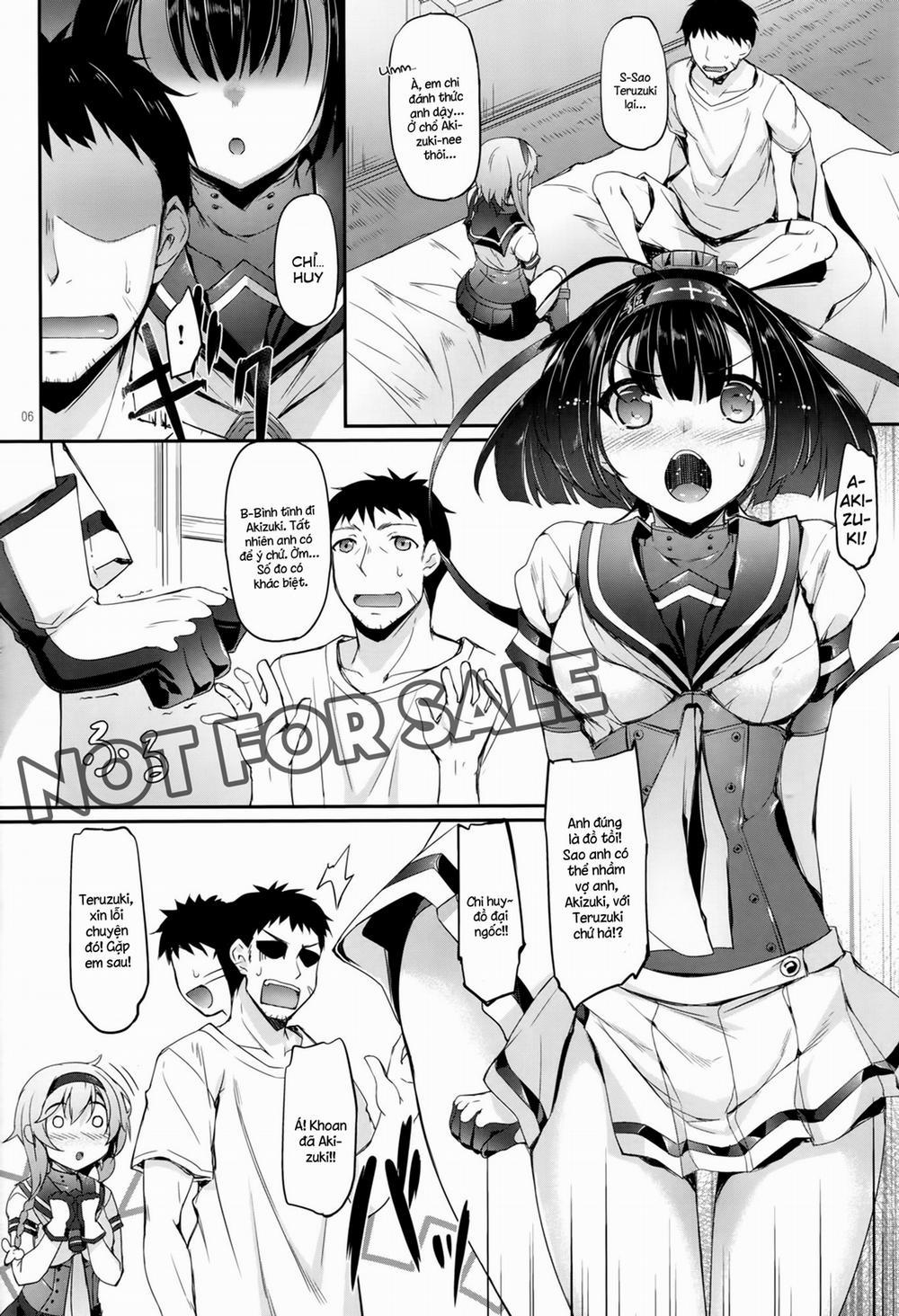 Akizuki-Gata Wa Sukebe Body (Kancolle) Oneshot trang 4