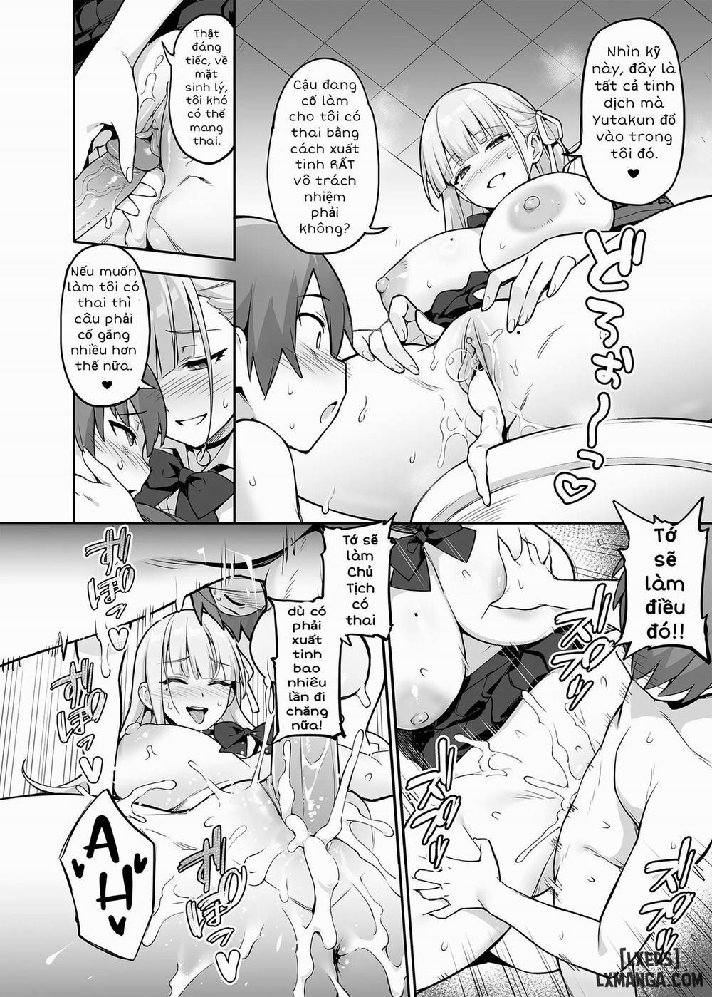 Akogare no Seitokaichou ga Kyonyuu Sugiru Ken 1 trang 13