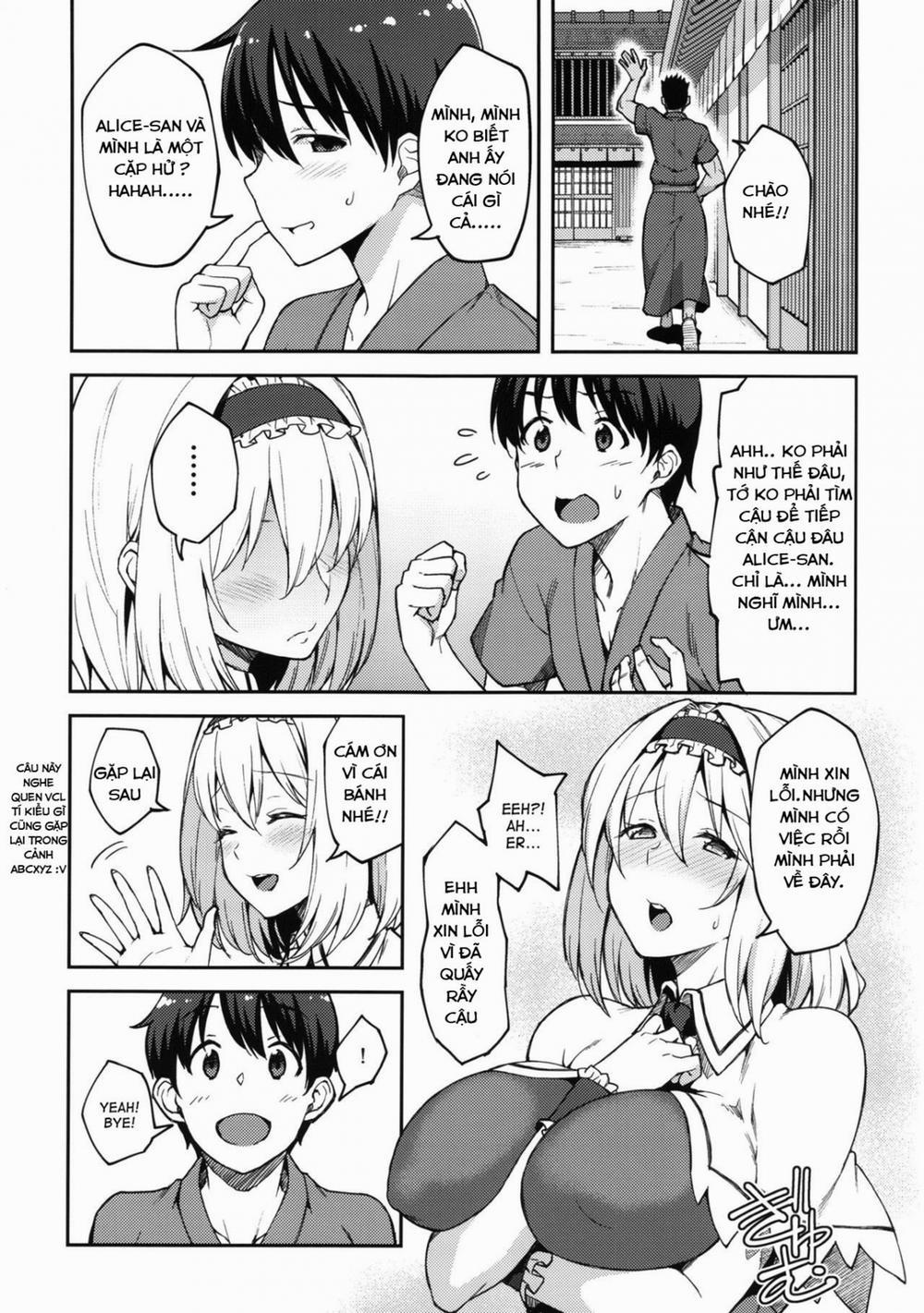 Alice ga Suki nano wa (Touhou) Oneshot trang 4