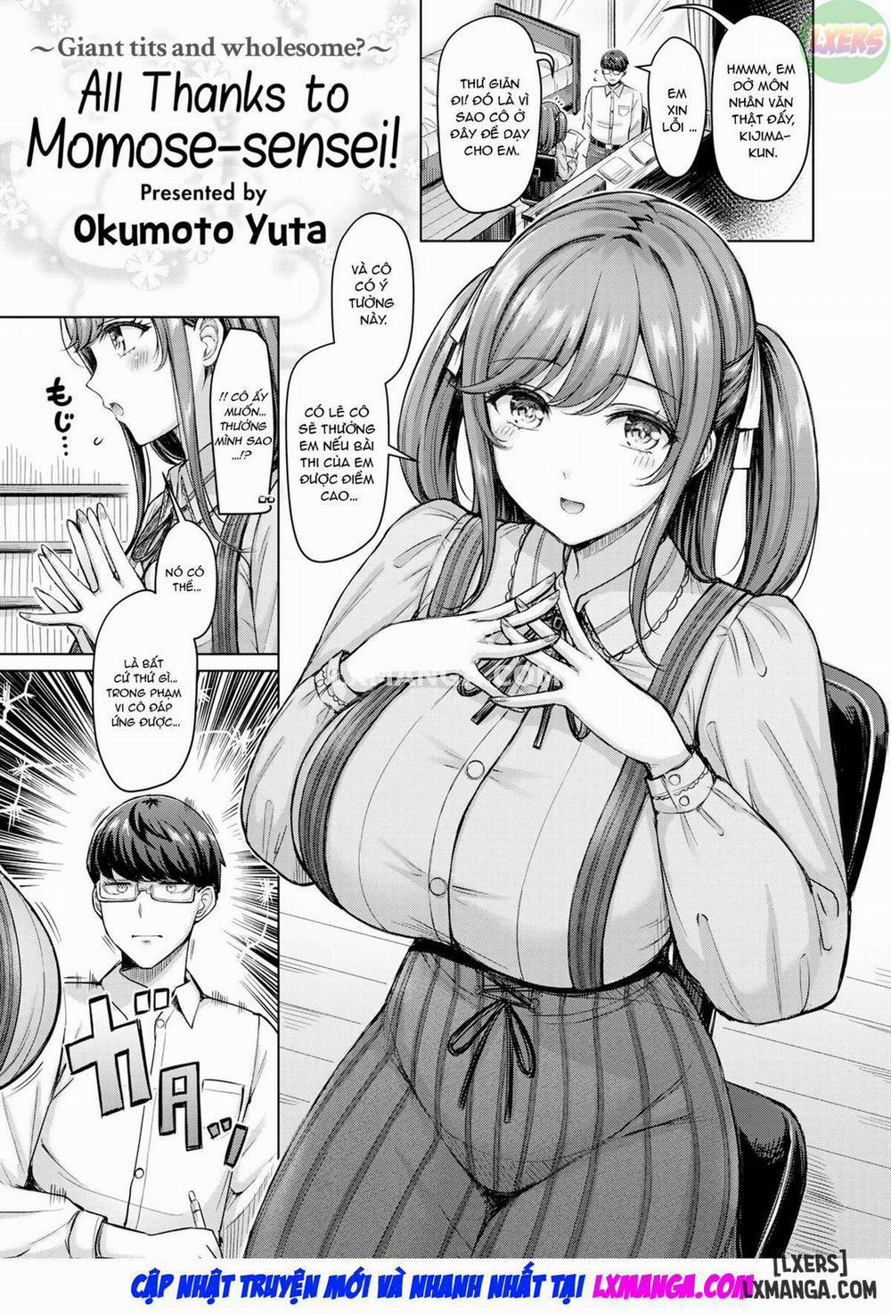 All Thanks to Momose-sensei Oneshot trang 3