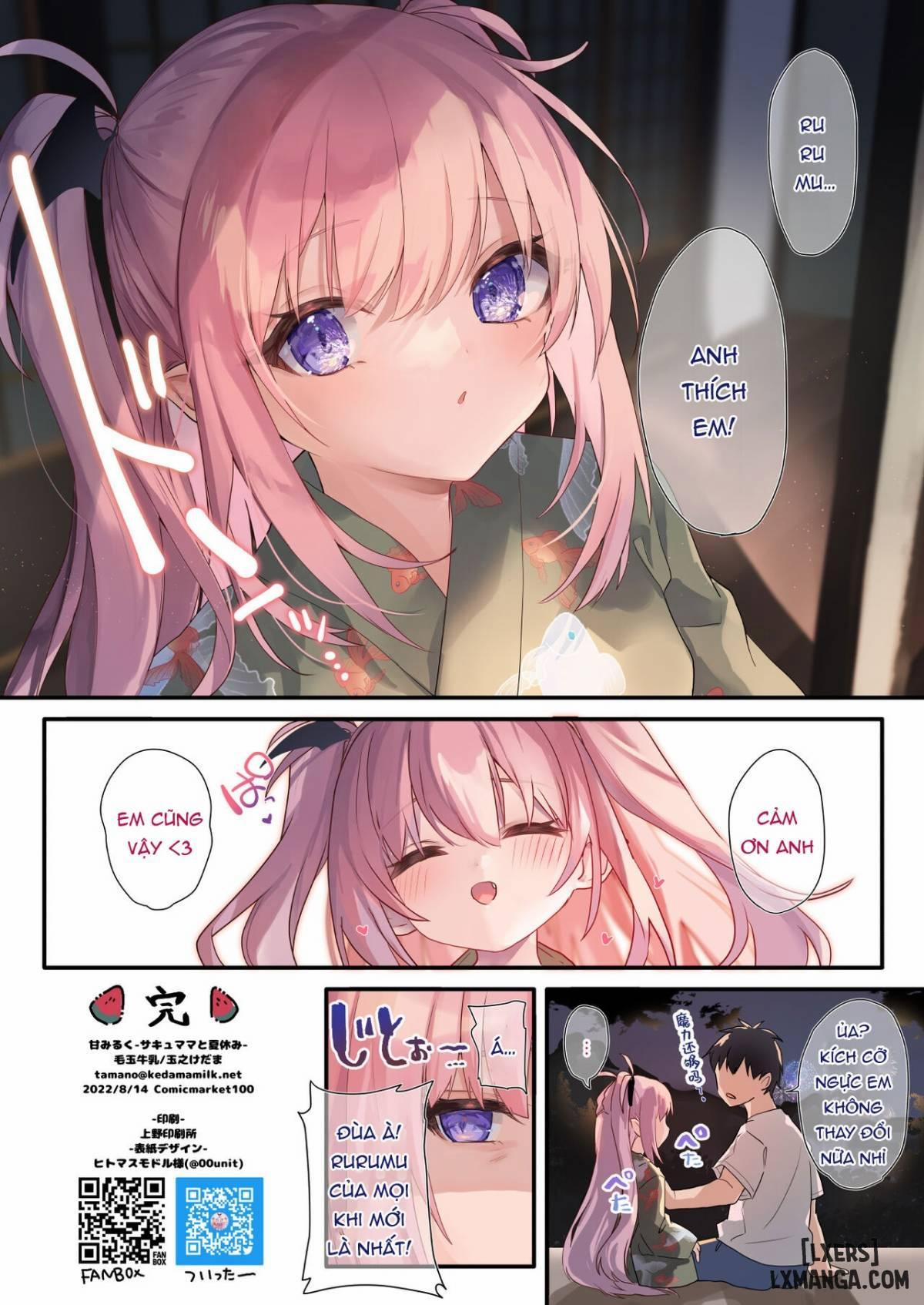 Ama Milk Succu-mama to Natsuyasumi Hehehe trang 30